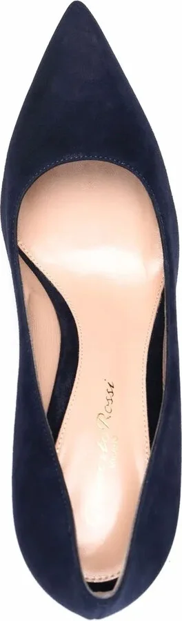 Gianvito 85mm suede pumps - Image 4
