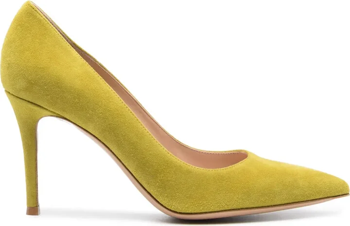 Gianvito 85mm suede pumps