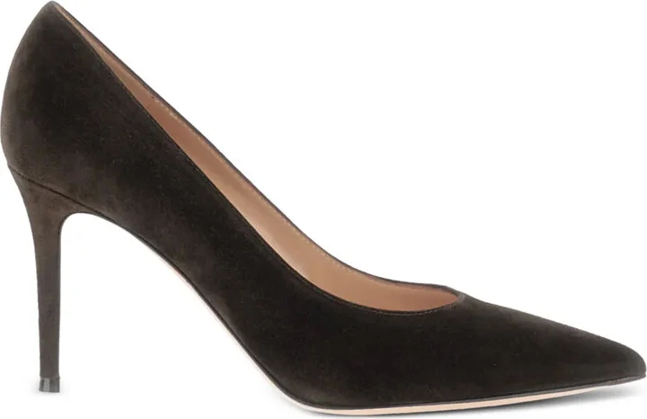 Gianvito 85mm suede pumps