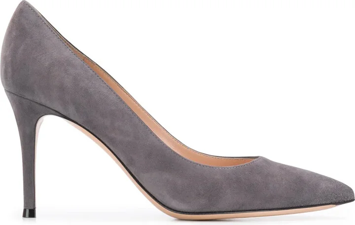 Gianvito 85mm suede pumps