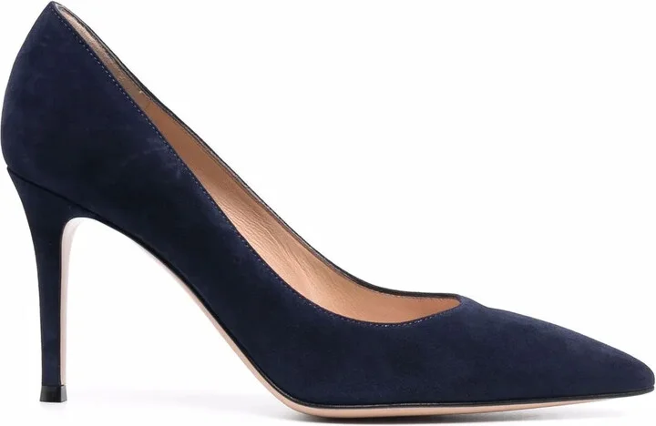 Gianvito 85mm suede pumps