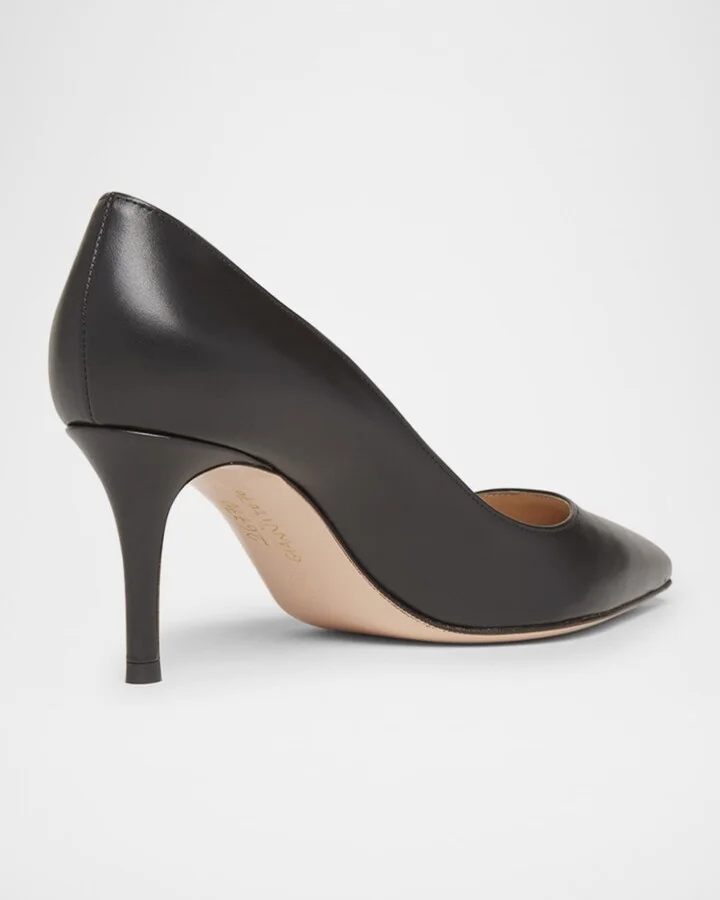 Gianvito Calfskin Leather Pumps - Image 2
