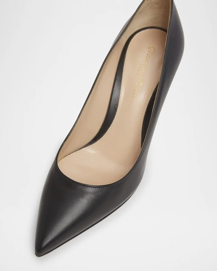 Gianvito Calfskin Leather Pumps - Image 3