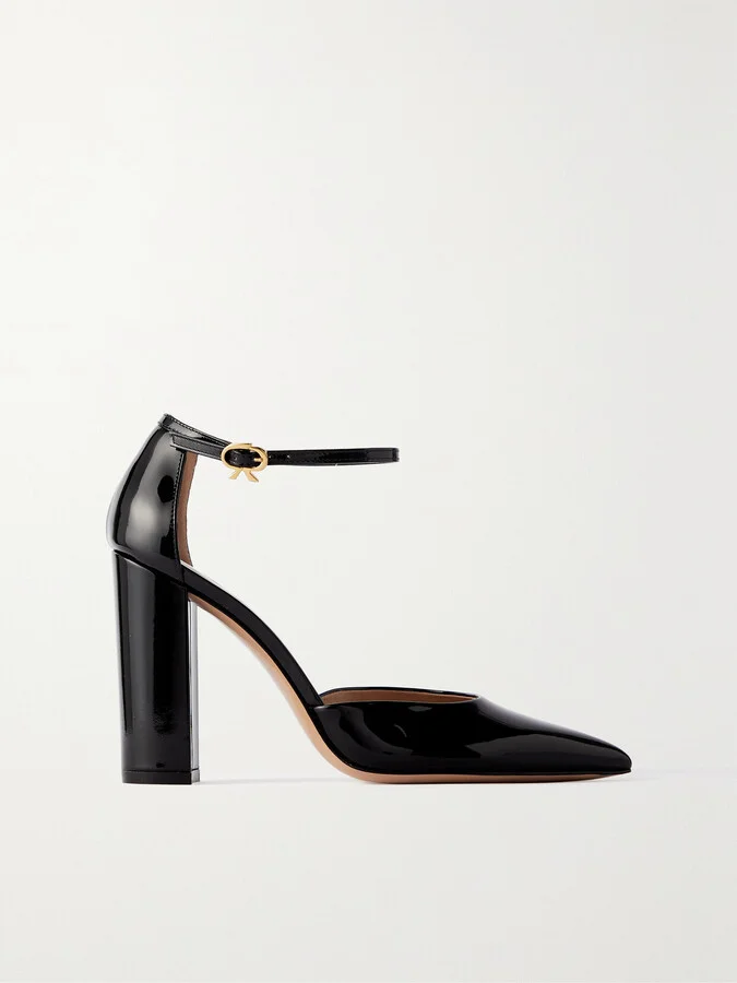 Gianvito Rossi - 100 Patent-leather Pumps - Black