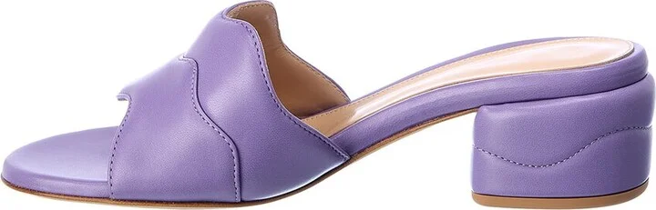 Gianvito Rossi 45 Leather Sandal - Image 2