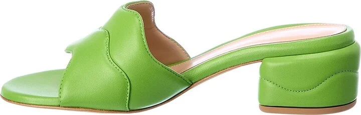 Gianvito Rossi 45 Leather Sandal - Image 3