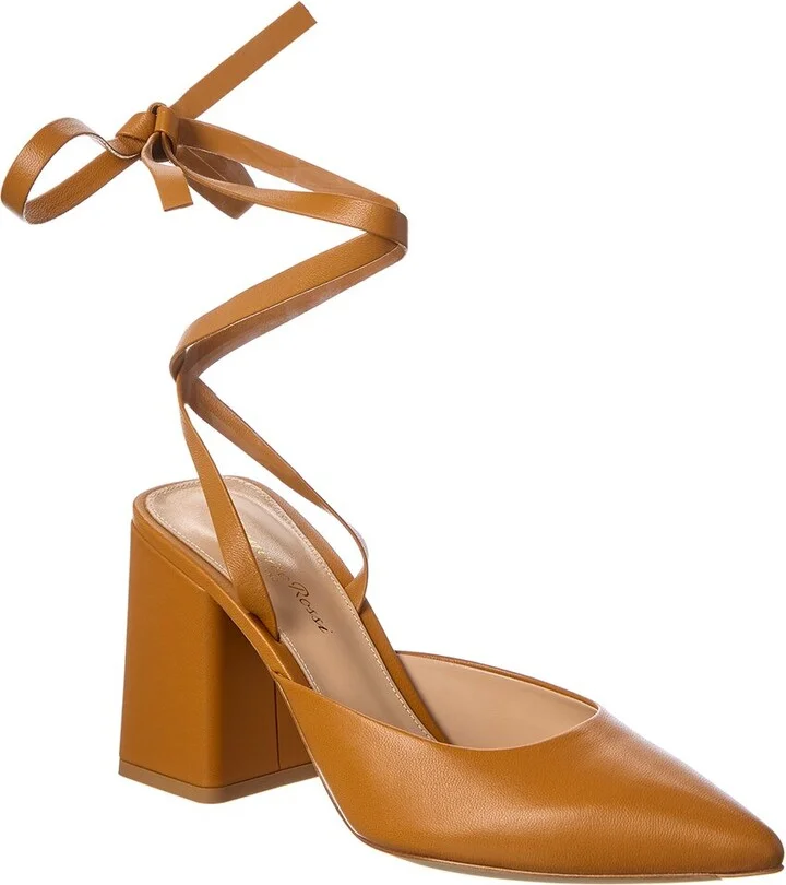 Gianvito Rossi 85 Leather Pump