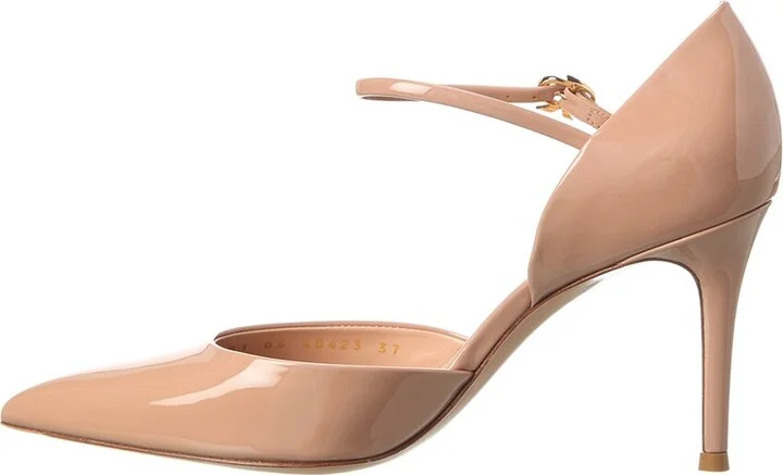 Gianvito Rossi 85 Patent Slingback Pump - Image 2