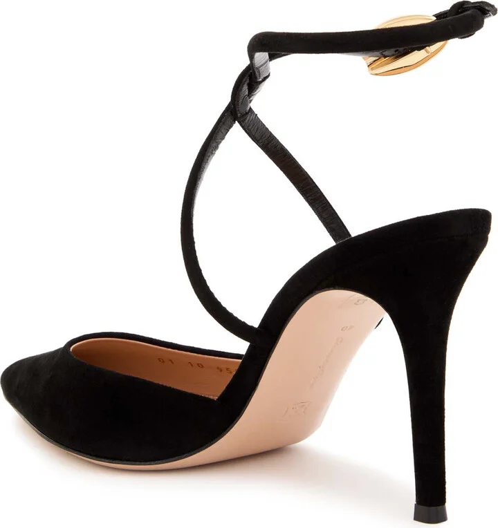 Gianvito Rossi 85 Suede Pumps - Image 2