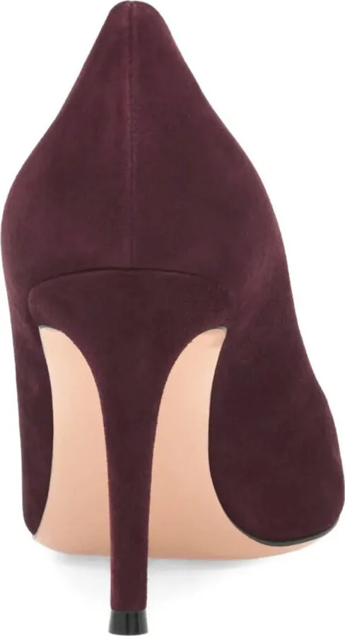 Gianvito Rossi 85Mm Leather Pumps - Image 3
