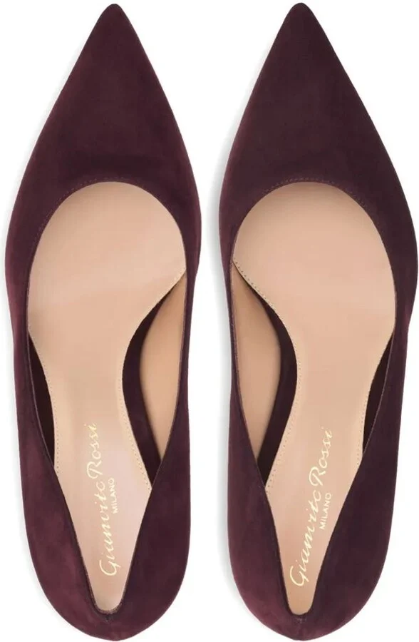 Gianvito Rossi 85Mm Leather Pumps - Image 4