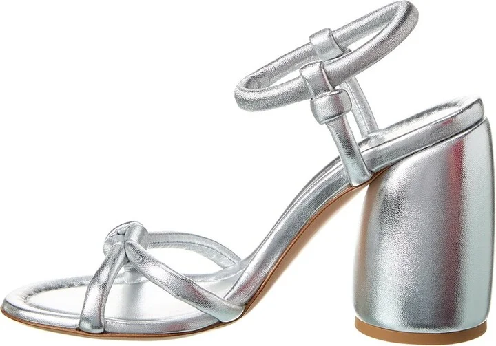 Gianvito Rossi 95 Leather Sandal - Image 2