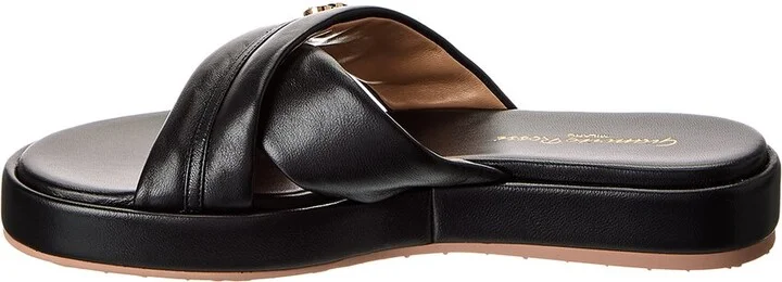 Gianvito Rossi Alima Leather Platform Sandal - Image 2
