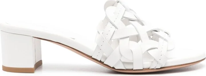 Gianvito Rossi Amalfi Leather Sandals