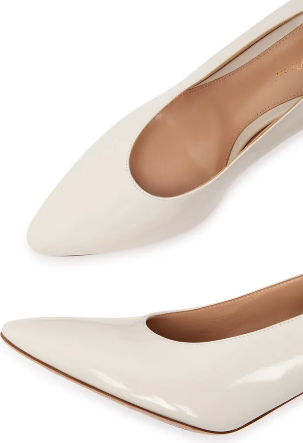 Gianvito Rossi Amelia 85 Patent Leather Pumps - Image 3