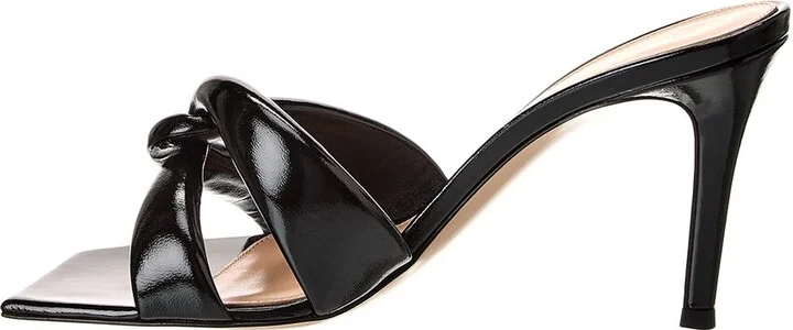 Gianvito Rossi Amour 85 Leather Mule - Image 2