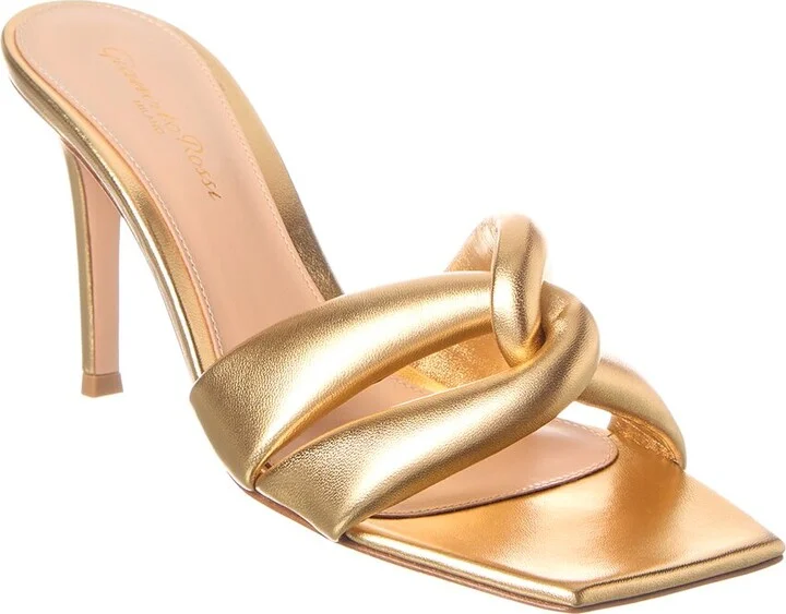 Gianvito Rossi Amour 85 Leather Mule