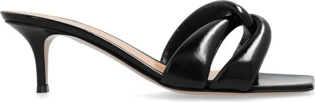 Gianvito Rossi Amour Chain-Effect Detailed Mules
