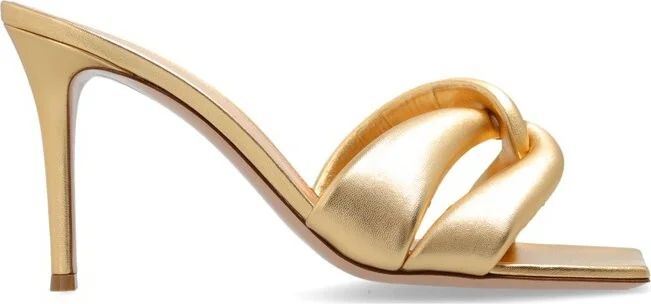 Gianvito Rossi Amour Twisted Detail Mules