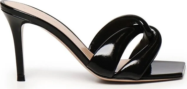 Gianvito Rossi Amour Twisted Detail Mules