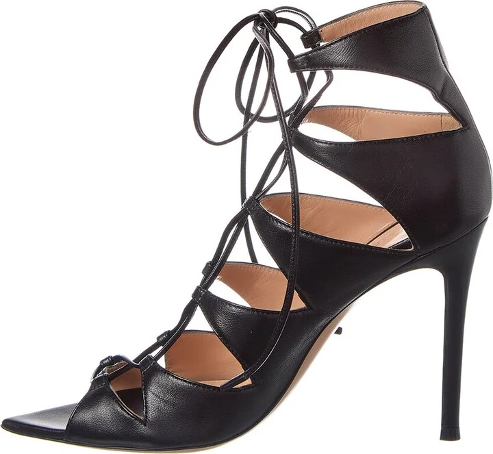 Gianvito Rossi Anjelica Leather Sandal - Image 2