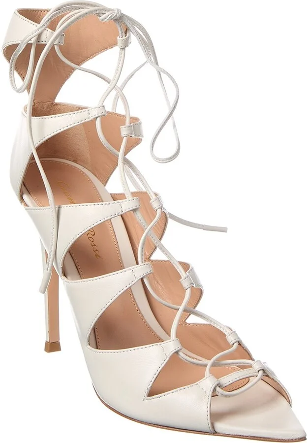 Gianvito Rossi Anjelica Leather Sandal