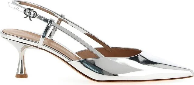 Gianvito Rossi Ascent Pointed-Toe Slingback Pumps