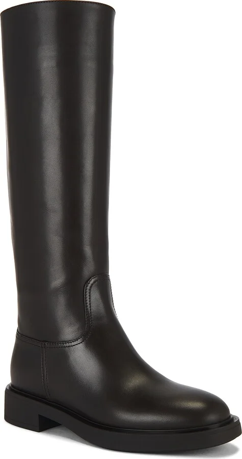 Gianvito Rossi Ascott Knee High Boot in Chocolate - Image 2