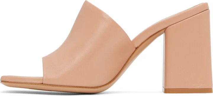 Gianvito Rossi Beige Wynn Heeled Sandals - Image 3