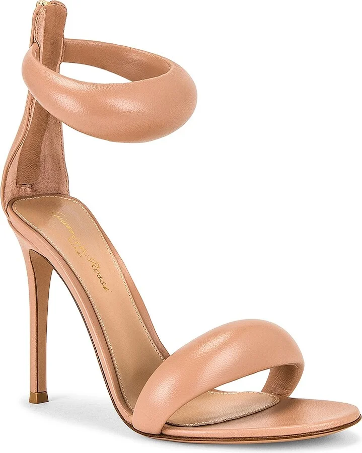 Gianvito Rossi Bijoux Heels in Tan - Image 2