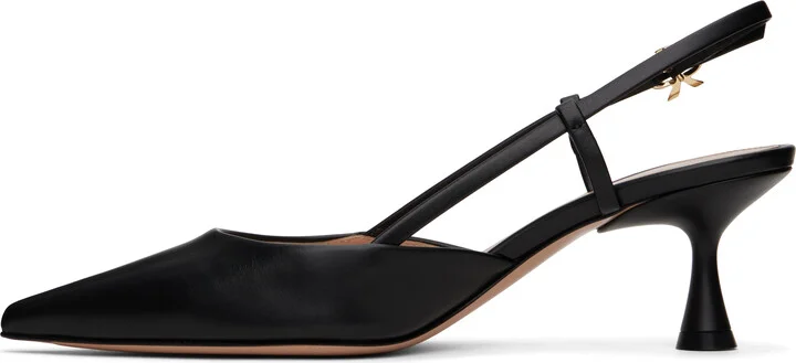 Gianvito Rossi Black Ascent 55 Heels - Image 3
