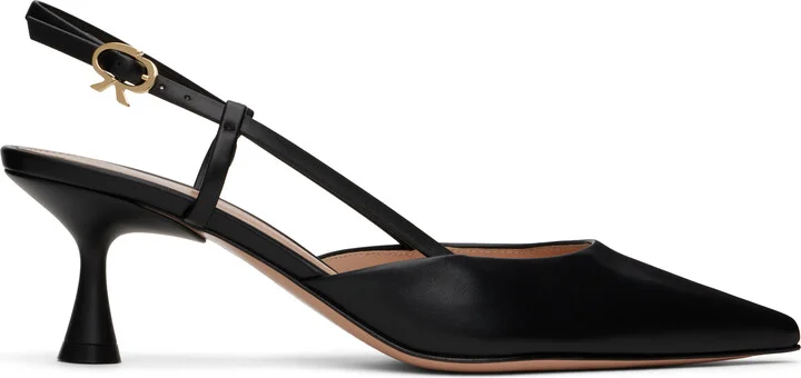 Gianvito Rossi Black Ascent 55 Heels