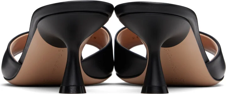 Gianvito Rossi Black Ascent 55 Mules - Image 2