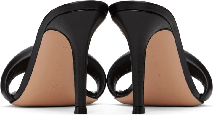 Gianvito Rossi Black Bijoux 85 Heeled Sandals - Image 2