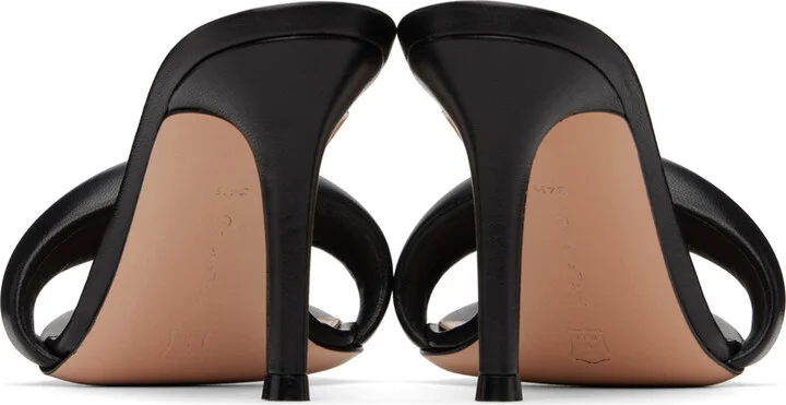 Gianvito Rossi Black Bijoux 85 Mules - Image 2
