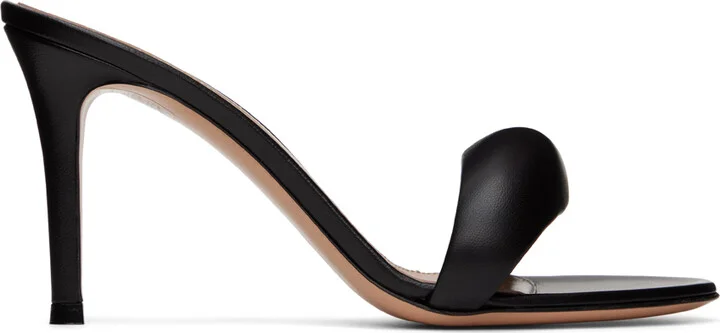 Gianvito Rossi Black Bijoux 85 Sandals