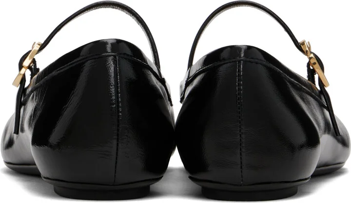 Gianvito Rossi Black Carla Ballerina Flats - Image 2