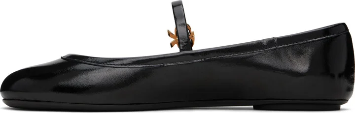 Gianvito Rossi Black Carla Ballerina Flats - Image 3