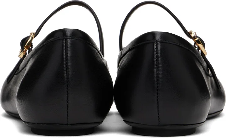 Gianvito Rossi Black Carla Ballerina Flats - Image 2