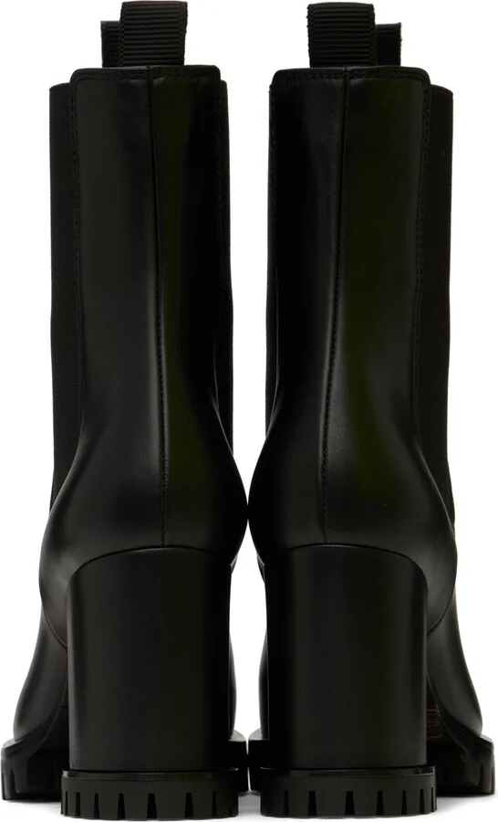 Gianvito Rossi Black Chester 70 Chelsea Boots - Image 2