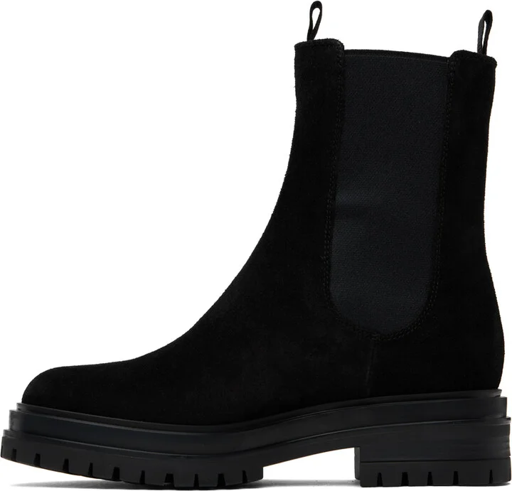 Gianvito Rossi Black Chester Boots - Image 3