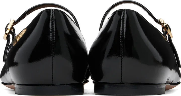 Gianvito Rossi Black Christina 05 Ballerina Flats - Image 2