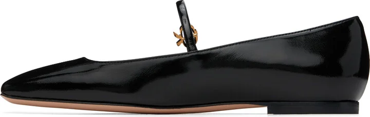 Gianvito Rossi Black Christina 05 Ballerina Flats - Image 3