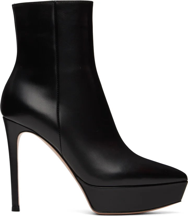 Gianvito Rossi Black Dasha Boots