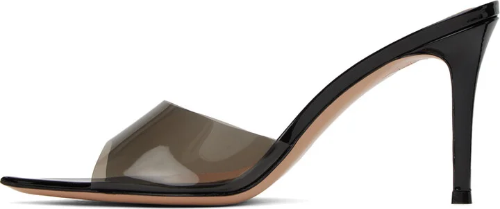 Gianvito Rossi Black Elle 85 Mules - Image 3