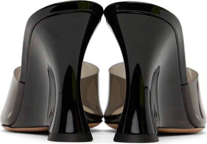 Gianvito Rossi Black Elle 95 Heeled Sandals - Image 2