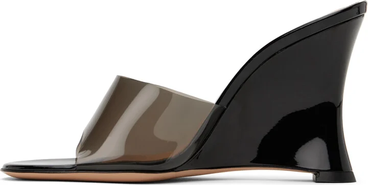Gianvito Rossi Black Elle 95 Heeled Sandals - Image 3
