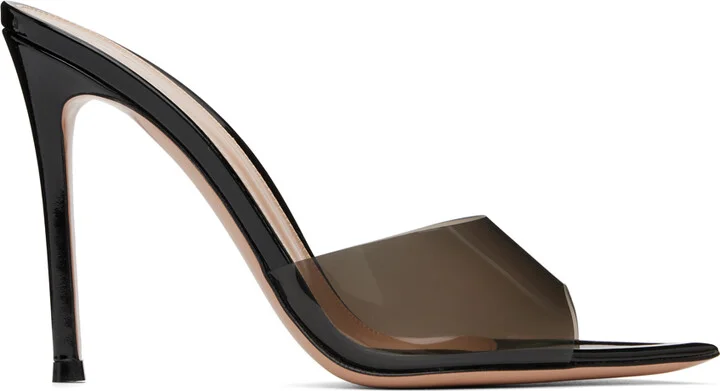 Gianvito Rossi Black Elle Heeled Sandals