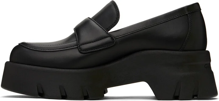 Gianvito Rossi Black Farren Loafers - Image 3