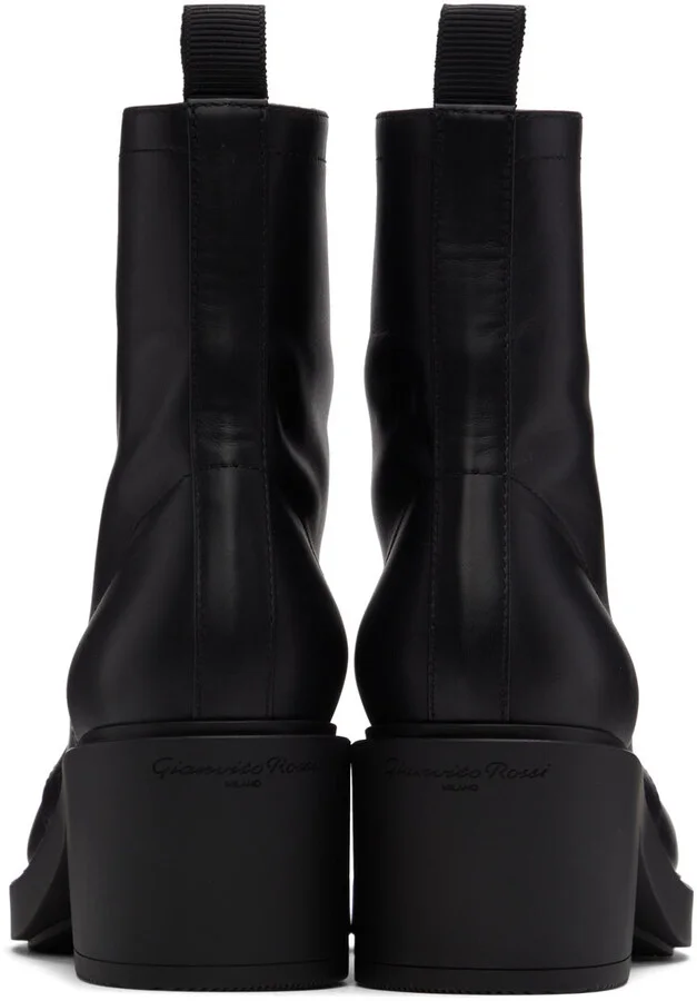 Gianvito Rossi Black Foster Boots - Image 2